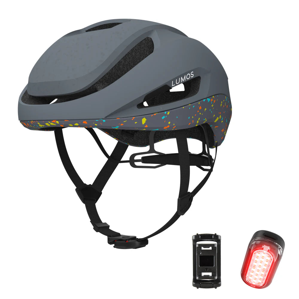 What is in the box: Lumos Aero GT helmet with Mips, Lumos Firefly Mini and Firefly Mini Port Adapter
