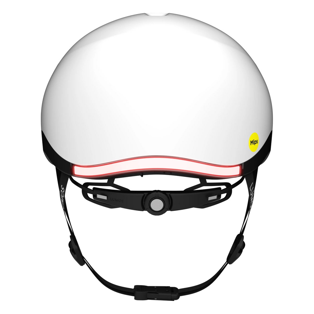 Lumos Nyxel Smart Bike Helmet — White — mips