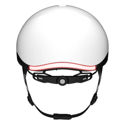 Lumos Nyxel Smart Bike Helmet — White — standard