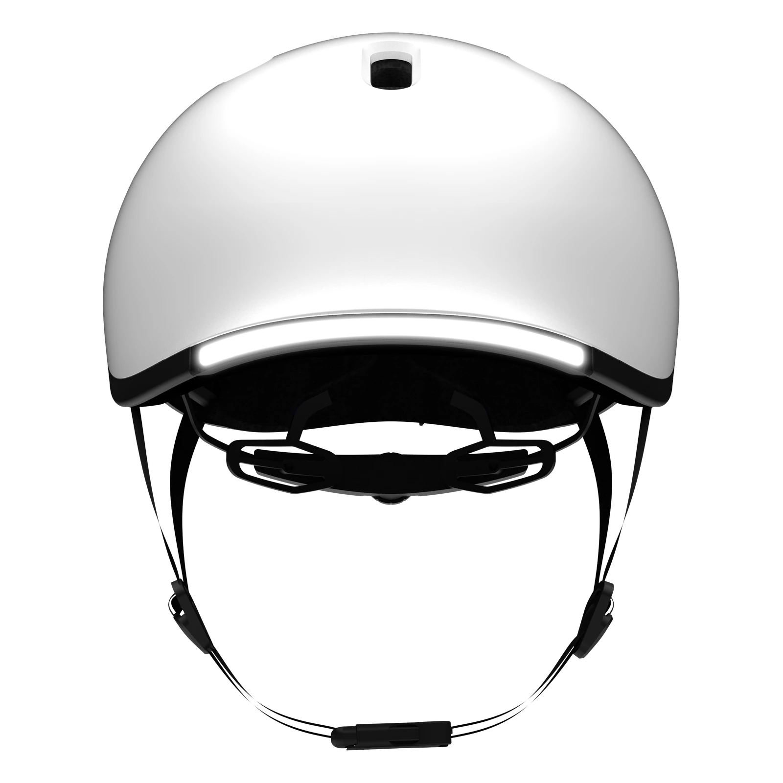 Lumos Nyxel Smart Bike Helmet — White — standard
