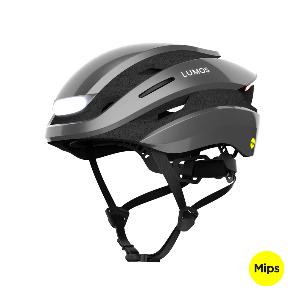Lumos Ultra Smart Bike Helmet — Ash Grey