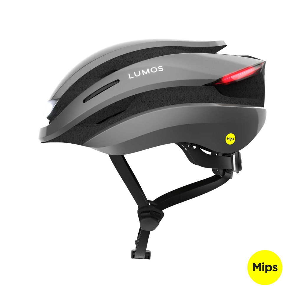 Lumos Ultra Smart Bike Helmet — Ash Grey