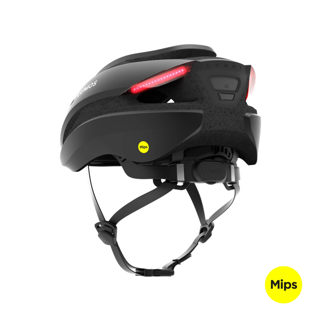 Lumos Ultra Smart Bike Helmet — Charcoal Black