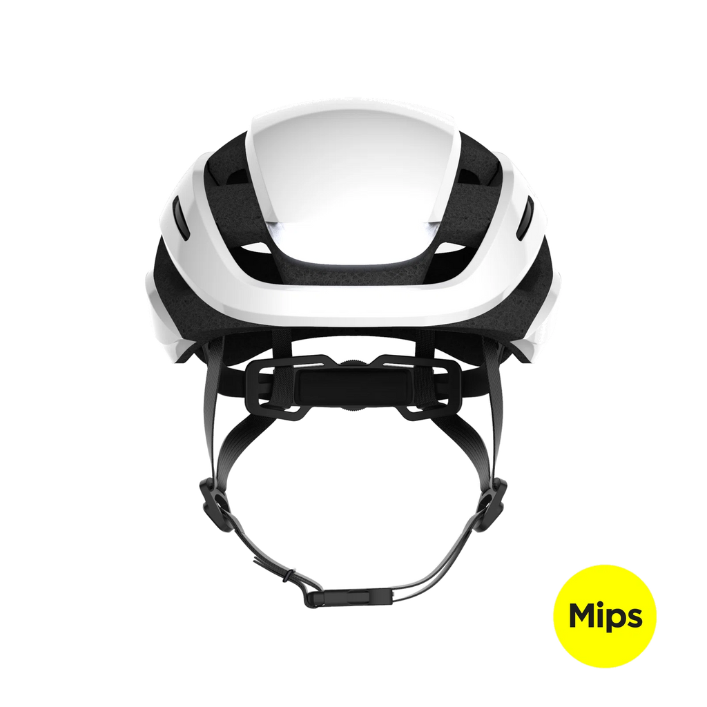 Lumos Ultra Smart Bike Helmet — Jet White