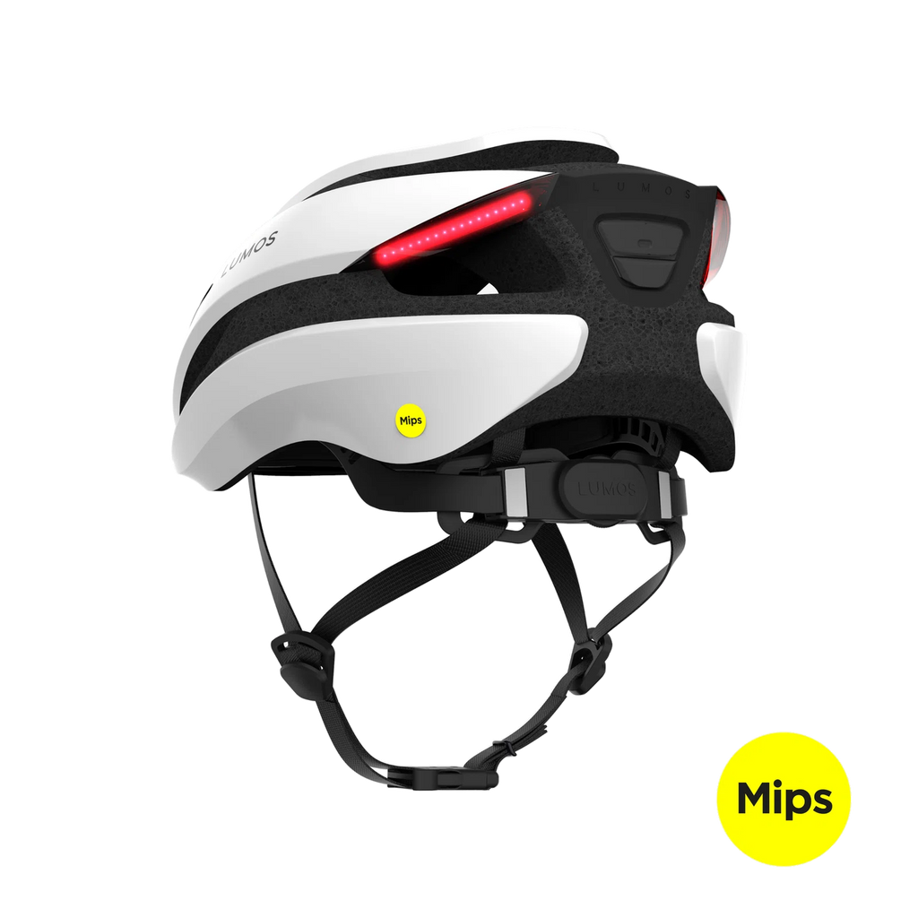 Lumos Ultra Smart Bike Helmet — Jet White